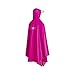 Long Rain Poncho, Reusable Raincoat For Men Women With Hood, One Size Fits All (Plum-2)