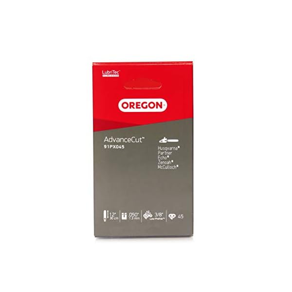 Oregon 91PX045E AdvanceCut KettensÃ¤gekette fÃ¼r 12-Zoll (30cm) Schiene - 45 Antriebsglieder - kompatibel mit Dolmar, Echo, Bosch, Einhell und mehr