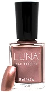 Burnished Copper - Metallic Collection Brown Shimmery Glossy Vegan Cruelty-Free 10-Free Natural Nail Polish Lacquer Vernes Esmalte