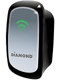 Diamond Multimedia 300Mbps 802.11n Wireless Repeater Range Extender with Wireless Access Point and Wireless Bridge Device (WR300NSI)