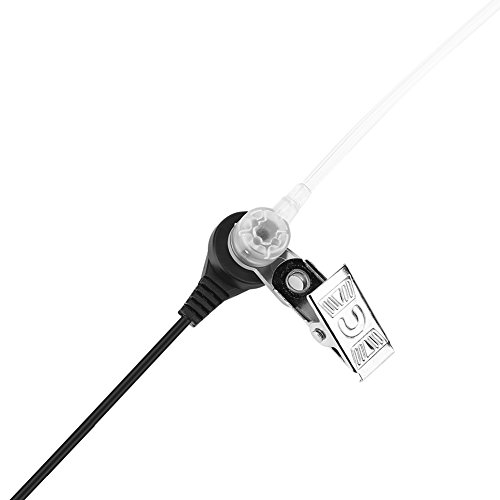 image for Zer one 3.5mm Surveillance Plug Receiver Mono Listen Only Audio Acoust
