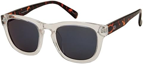 Unisex Classic Wayfarer Sunglasses Gaga Style With Clear Frame and Polarized Lens