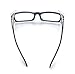 Sporting Style Safety Eye Glasses Side Shields, Slip On Clear Side Shield for Safety Glasses- Fits Most Eyeglasses（3 Pairs M-L)