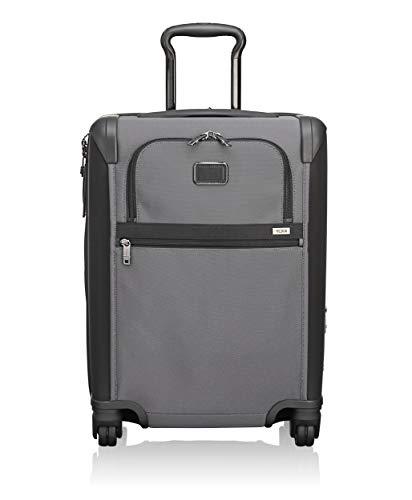 TUMI - Alpha 2 Continental Expandable 4 Wheeled Carry-On Luggage - 22 Inch Rolling Suitcase for Men and Women - Pewter