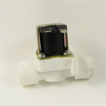 3/4" BSPP 12V DC 2 Way Water Air Gas Nylon Plastic Solenoid Valve Normal Closed