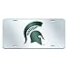 Fan Mats 15072 'Michigan State University' Mirror Style License Plate