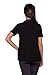 Free to Live Women's Short Sleeve Light Weight Open Front Cardigan (XL, Black)