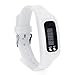 Teresamoon watch , Digital LCD Display Pedometer Step Counter Auto Sleep Watch (White)