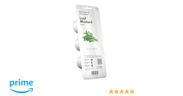 Emsa 3 Cápsulas Rúcula Click & Grow, Semillas apta para Smart ...