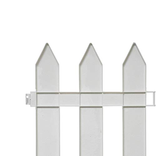 image for WAREORIGIN Christmas Xmas Tree Fences - White Pickets Decorative Indoo