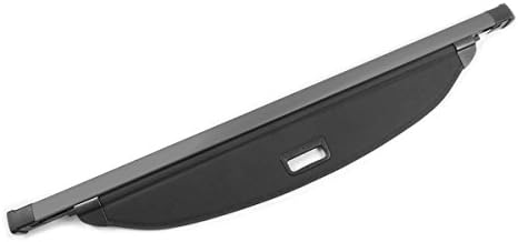 ELONN Black Cargo Cover Retractable Cargo Security Shield Rear Trunk Cover for 2014 2015 2016 2017 2018 Nissan Rogue X-trail SV S SL