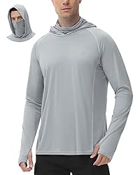 Roadbox Men's Long Sleeve Hoodie - UPF 50+ UV