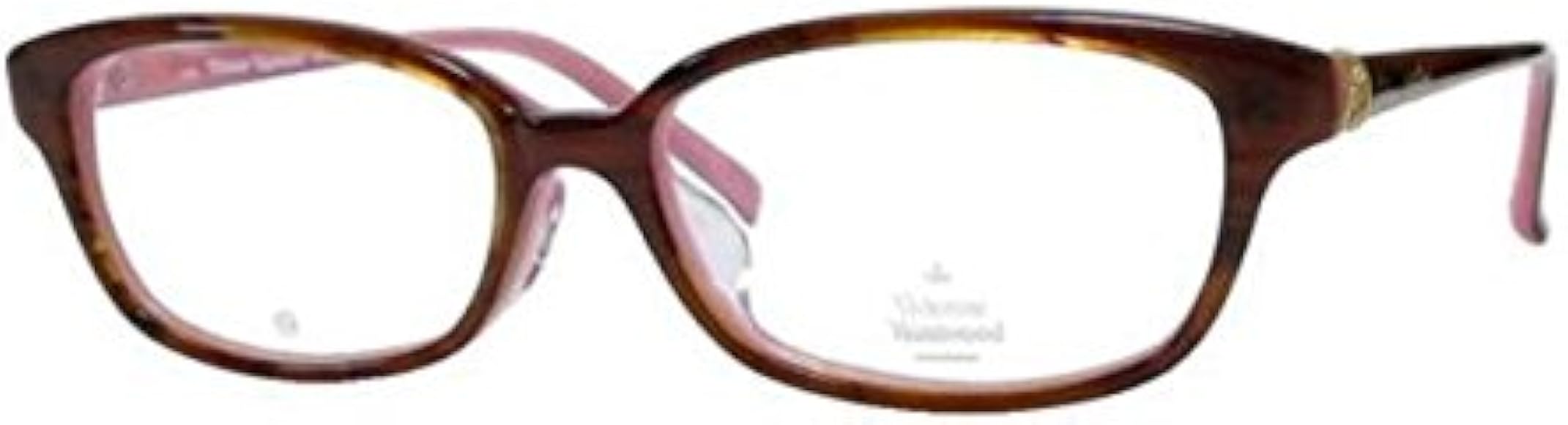 Amazon Vivienne Westwood ヴィヴィアンウエストウッド メガネフレーム Vw 7043 Bs ブラウンデミ 国内正規品 服 ファッション小物 通販