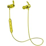 Mpow S6 Bluetooth Headphones Magnetic, aptX Hi-Fidelity Wireless Sport Earbuds Waterproof IPX6, 7-9 Hours Play Time with Mic for Running, Jogging, Exercise, Workout, Fitness