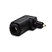 Cable Matters 2-Pack Right Angle Toslink Adapter (Toslink Extension) Male to Female