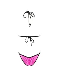 SHERRYLO Bikini de cuerda a tope Scrunch