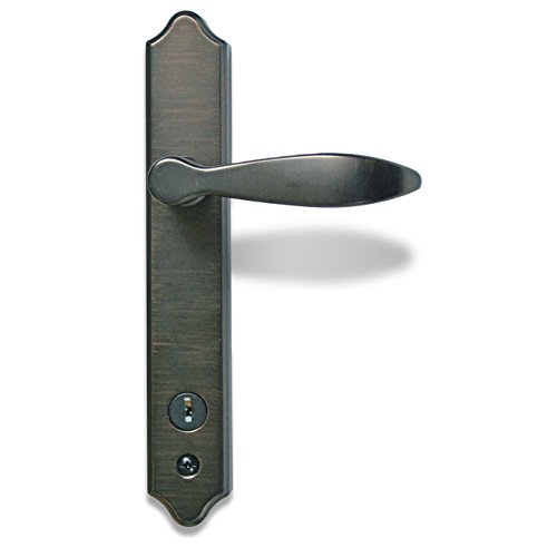 Ideal Security Inc. SK1215ORB Oil Rubbed Bronze Deluxe Storm Door Handle Set with Deadbolt - Thumbnail 7