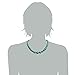 Jane Stone Bib Fashion Rimous Round Turquoise Beads Cluster Necklace Choker Summer Jewelry(Fn1251)