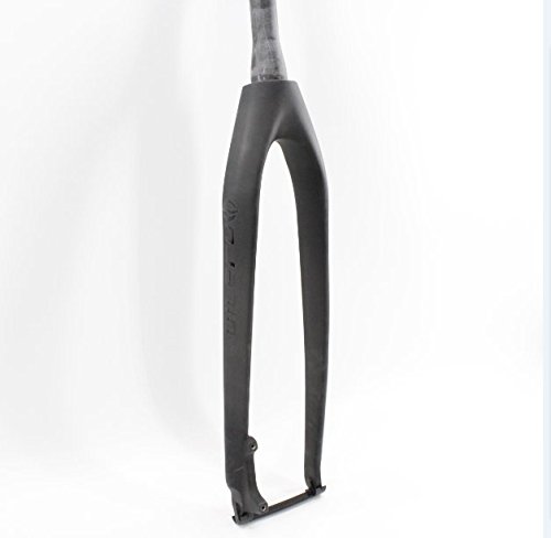 QILEFU 26/27.5/29" inch Mountain bicycle full carbon bike front fork disc brake tapered tube MTB 26/27.5/29er (black, 26er) - Thumbnail 3