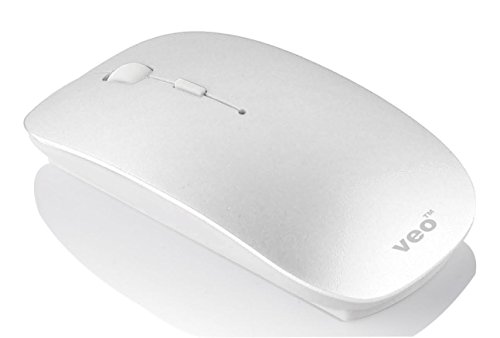 VEO | Wireless Mouse for Macbook iMac, Laptops, PCs, Tablets - White