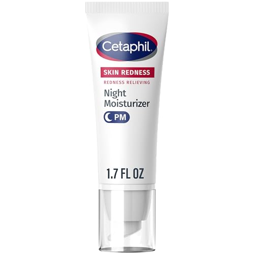 Cetaphil Night Cream, Redness Relieving Night Moisturizer for Face, 1.7 fl oz,…