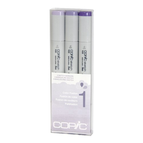 Copic Sketch Marker Set 3 Color Fusion 1