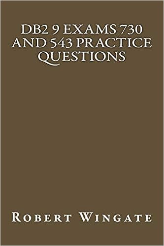 Buy Db2 9 Exams 730 And 543 Practice Questions Book Online - 