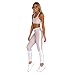 Hanwe Womens Bra Yoga Pants Workout Running Bras Gym Yoga Leggings High Waist Butt Lifting Pant