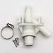 KIPA Water Valve Kit 385311641 For 300 310 320 Series Pedal Flush Sealand Marine Toilet, Fits for RV Camper Vacu-flush Durable Well-Sealed Plastic Toilet Water Valve Kit