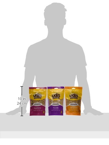 Udi's Gluten Free Granola Variety 3 Pack Original Vanilla and Cranberry - Thumbnail 4