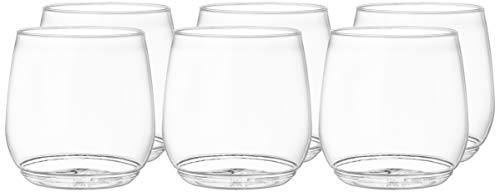 AmazonCommercial-Plastic-Shatterproof-Stemless-Cocktail-and-Whisky-Glass-12-oz-Pack-of-60