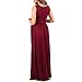 Women's Ruched Sleeveless Maternity Dress by Mother Bee - Made in USA (Xlarge, Burgundy)