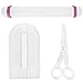 47 pcs Fondant Cutters Tools Sedhoom Catalina Fondant Molds Cake Decorating Supplies Tool Set with Rolling Pin Smoother Embosser Moulds
