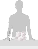 Warmies Pink Marshmallow Wellness Boots - Heatable & Lavender Scented view 4