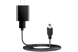 Wall Charger Charging Cable Mini USB Cord for Garmin Nuvi GPS 40 42LM 44 52 52LM 54LM 56 57 58 65LM 66LM 67LM 68LM, TI-84 Plu