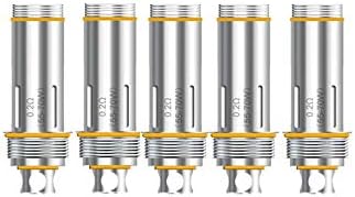 Aspire Cleito Coils 120/0.4 /Mesh/Pro All Sizes & Resistances No Nicotine (Aspire Cleito Mesh 0.15 Coil)