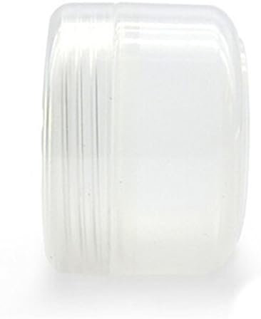rainbow25 5 Pcs/Set Empty Makeup Pot Jar Travel Face Cosmetic/Lotion/Cream Containers size 50 (Transparent)