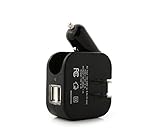 YUANBAI 2-In-1 Dual USB Wall Charger,Car Charger,Travel Charger Dual USB Port 5V 2.1A for iPhone 7 / 6s / 6 / Plus,Samsung Galaxy,Nexus,LG HTC and More