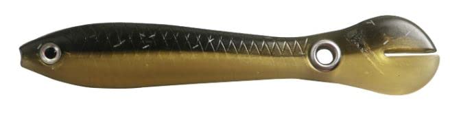 Moving Booby Bait realistic moving twitching lure with slip eyelet 3 units (AYE BRONZE)