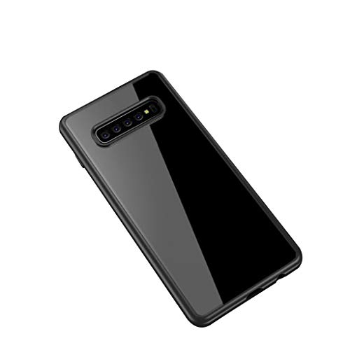 LyweyTransparent Silicone Gel TPU Protective Case for Samsung Galaxy S10 6.1 Inch, All-Match