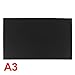 Uxcell a15041500ux0368 Black Plastic Acrylic Plexiglas Sheet A3 Size 297 mm x 420 mm x 2 mm