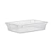 Rubbermaid Commercial Products Polycarbonate Food Storage Box/Tote 8.5 Gallon Clear for Restaurant/Kitchen/Cafeteria