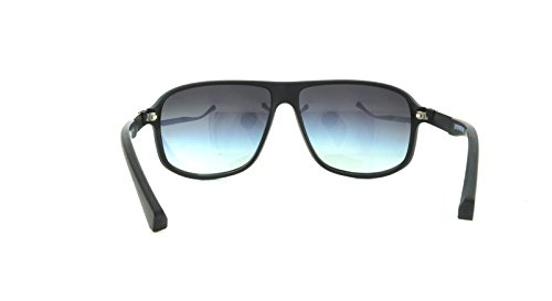 Armani EA4029 Sunglasses 50638G-64 - Black Rubber Frame, Grey Gradient