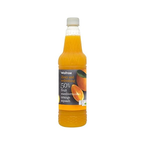 High Juice 50% Orange Juice Squash Waitrose 1L (Pack of 4)