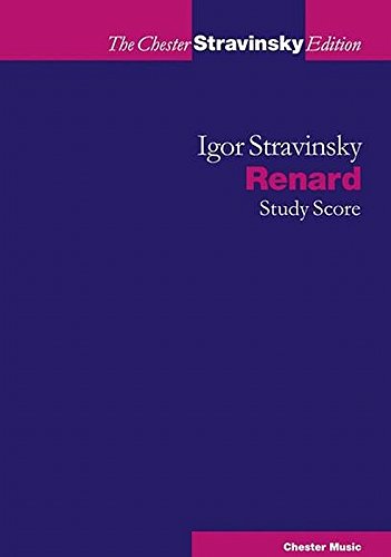 Igor Stravinsky: Renard Study Score