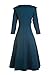 VOGTAGE New Models 1950's 3/4 Sleeve Retro Vintage Dress with Defined Waist Design