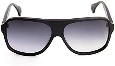 Initium Eyewear "Revelation" Matte Black with Grey Gradient Lenses