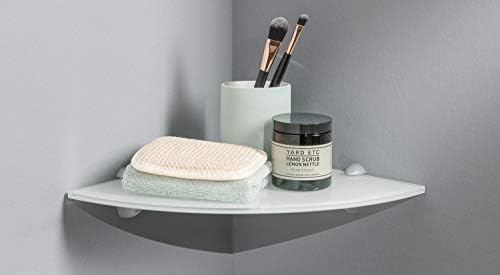 REGALRAUM Glasregal/Eckregal Corner : Sieht gut aus und ist stabil.