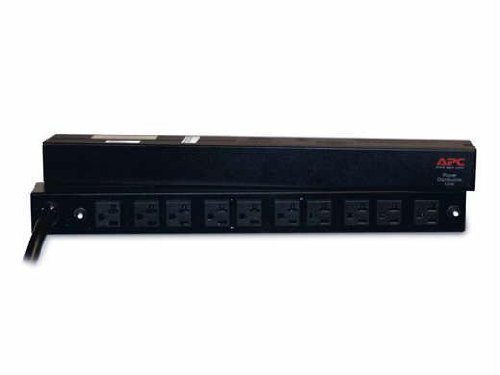APC AP9560 Basic Rack 2.88kVA PDU 10 x NEMA 5-20R - 2.88 kVA - 1U 19 Rack-mountable
