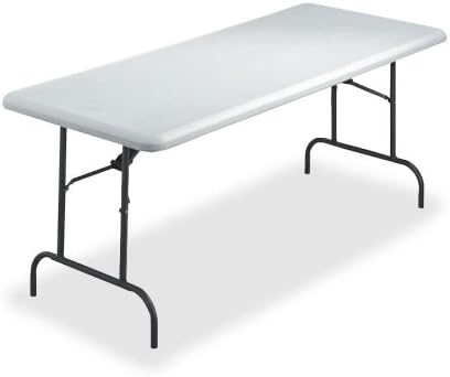 Amazon Com Wholesale Case Of 2 Iceberg Economy Heavy Duty Folding Tables Folding Table 1200 Lb Capacity 72 X30 X29 Platinum Kitchen Dining